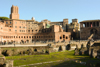 Vue du marché de Trajan